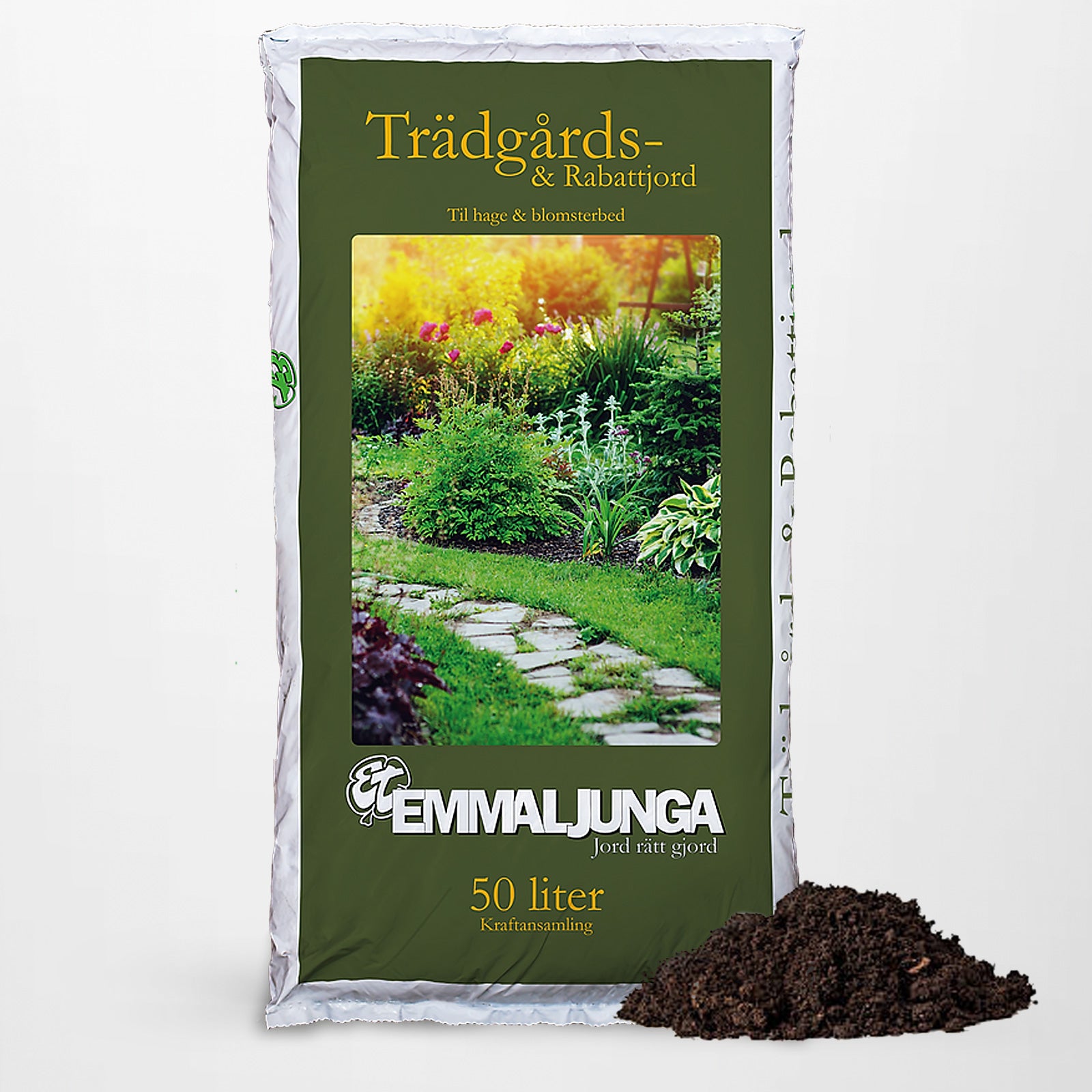 Emmaljunga Trädgårds-& Rabattjord 50L - Helpall 39st